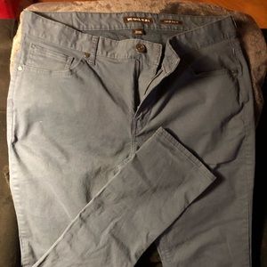 Slate blue men’s pants